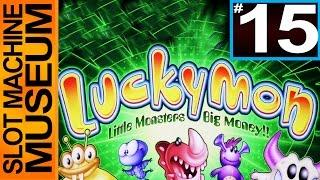 LUCKY MON (Bally)  - [Slot Museum] ~ Slot Machine Review BIG WIN