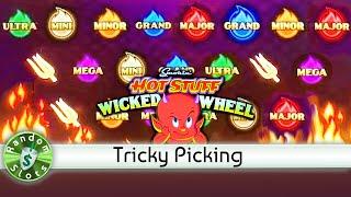 Smokin' Hot Stuff Wicked Wheel Slot Machine's Tricky Picking Bonus