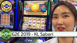 #G2E2019 KL Saberi, Slot Machine Previews