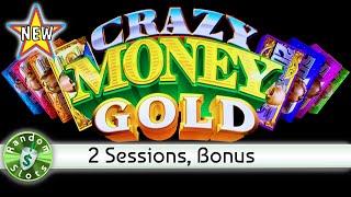 ️ New - Crazy Money Gold slot machine, 2 Sessions, Bonus