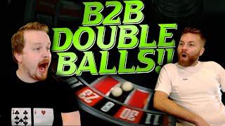 BIG WIN on Double Ball Roulette!
