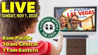 (LIVE SLOT PLAY) COFFEE WITH THE CATS 11/01/2020
