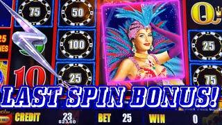 HIGH LIMIT Lightning Link High Stakes ️$25 LAST SPIN Bonus Round Slot Machine Casino