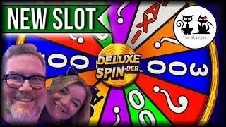 NEW SLOT  DELUXE SPIN-DER DANCING DRUMS