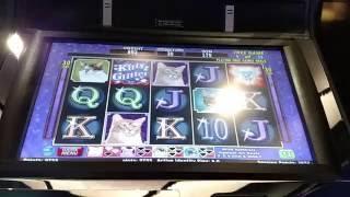 SHOW ME THEM DIAMONDS! Kitty Glitter Slot machine $30 Bet High Limit