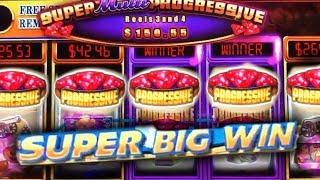 SUPER BIG MULTI PROGRESSIVE WINS!! • HOLLOWS RICHES • BONUS & LIVE CASINO PLAY • Flamingo Las Vegas