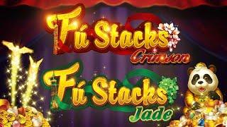 THIS NEW GAME CAN PAY!  FU STACKS SLOT MACHINE BONUS and MANY FEATURES with SUPER BIG WINS! + MORE!!