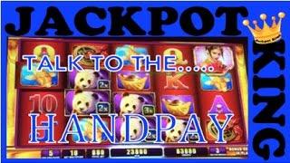 Talk to the.... HANDPAY!!!!