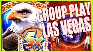 SNAP!!! Las Vegas Group Play! Bonus Chasers! | Slot Traveler