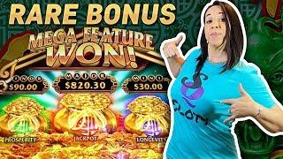 ABSOLUTELY UNBELIEVABLE  EXTREMELY RARE BONUS AND HUGE WIN