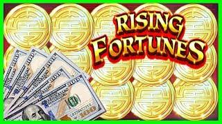 • NEW!! • Rising Fortunes Slot BIG WIN w/$8.80 Bet •with Brent Bobby & EZ Life Slots