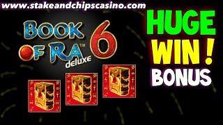 BIG WIN !! BOOK OF RA 6 SLOT • CASINO BONUS ROUND !!