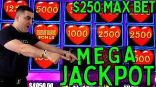 GREATEST JACKPOT On Lightning Link Heart Throb Slot Machine - Las Vegas BIGGEST WINS 2023
