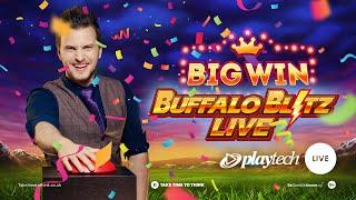 ️️ Big Win on Playtech's Buffalo Blitz Live x2700 Multiplier! ️️