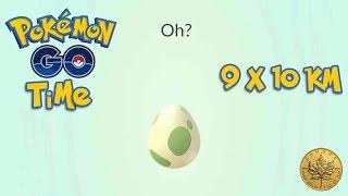Pokémon Time! Ep. 4: Hatching nine 10km eggs at the same time