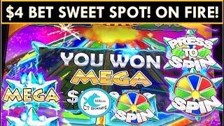 PROGRESSIVES GALORE!!!•Konami Star Watch Magma Slot Machine• BIG WINS!