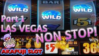 NON STOP! Part1High Limit Slot Jackpots at Venetian Las Vegas 赤富士スロット ラスベガス ベネチアン カジノ ジャックポット！