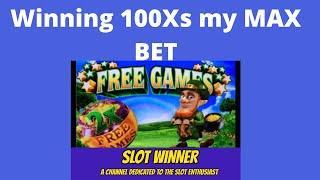 Winning 100Xs my MAX BET on the Casino Slot Machine
