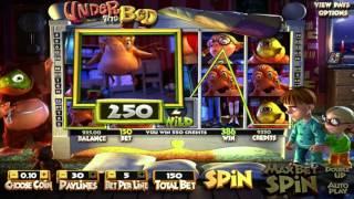 Under the Bed free slots machine game preview by Slotozilla.com