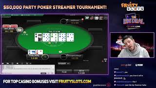$50,000 Party Poker Big Deal Invite Only Stream Tournament!