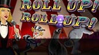 OLDIE BUT GOODIE! Aristocrat Rollup Roll up BIG WIN Free Spin bonus Max bet