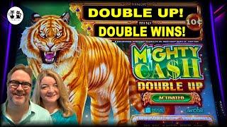 MIGHTY CASH DOUBLE UP  DOUBLE WINS!