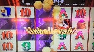 BIG WIN OVER $1,000 LIVE PLAY Wicked Wining III Max Bet $5 Harrah's Casino