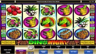 Dino Might   free slots machine game preview by Slotozilla.com