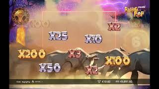 RagingPop slot machine by AvatarUX gameplay  SlotsUp