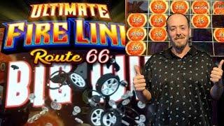 NEW GAME•ROUTE 66• Ultimate Fire Link• Live Play• Fire Ball Bonus•