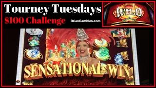 LONG Slot Challenge with Dragons, Kittens + CanCan  Tourney Tuesdays LIVE PLAY Slot Machine Pokies