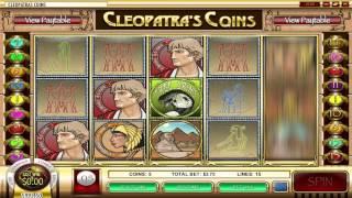 FREE Cleopatras Coins  slot machine game preview by Slotozilla.com
