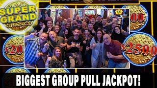 MY BIGGEST GROUP PULL JACKPOT EVER!  $13,500 In  Super Grand Chance  STRAT Vegas #ad