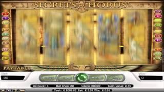 FREE Secrets of Horus  slot machine game preview by Slotozilla.com