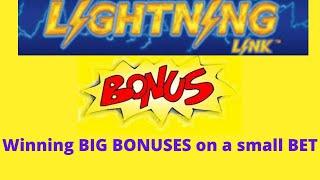 BONUSES Win of Lightning Link Slot Machine. Taking the casino's money