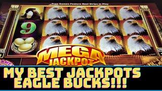 ️Best ️of Eagle Bucks Slot Machine! #JACKPOTS #HANDPAYS!!!