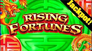 UNREAL! MASSIVE JACKPOT HAND PAY On Rising Fortunes Slot Machine
