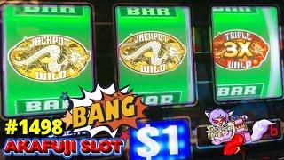 Triple Wild Dragon Slot Machine 3 Reel Max Bet $9 EVERI @ Yaamava Casino 赤富士スロット 人気スロット