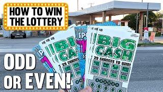 ODD or EVEN! Which is Better? Testing $200 in LOTTERY Scratch Off Tickets