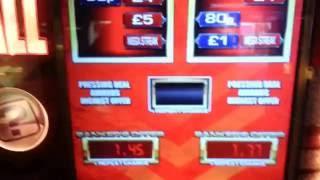 Deal or No Deal Fruit Machine Win Fall Top Feature at Bunn Leisure Selsey
