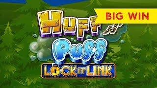 Lock It Link Huff n' Puff Slot - GREAT SESSION - $5 | $10 Bets!