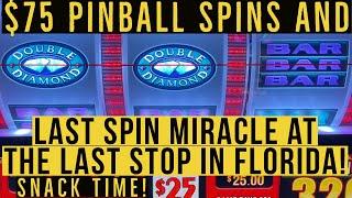 Old School Slots Presents: $75 PINBALL & Run 4 Your Money! $20 Wheel of Fortune & Snack is Ceviche!