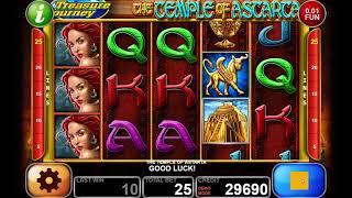 The Temple of Astarta slot from Casino Technology - Gameplay