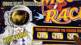 SO NERVOUS ON $12.50 BET ! MOON RACE (HIGH LIMIT) & HEART THROB Slot$500 Slot Challenge彡栗スロ