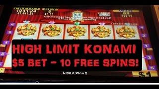 Temple of Riches $5 Progressive Machine High Limit Sizzling Slot Jackpots Casino Videos
