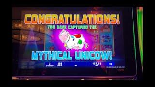 2ND SPIN & WE CAPTURE THE UNICOW! $1.50 SPINS at NEW VERSION of INVADERS RETURN FROM PLANET MOOLAH