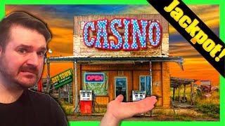 I WON A JACKPOT HAND PAY At A Gas Station Casino!