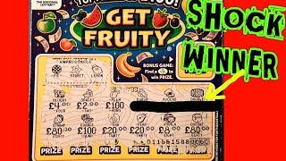 SCRATCHCARDS from NATIONAL LOTTERY..SURPRISE WIN"GET FRUITY"MILLIONAIRE 777..CASHWORD.GOLDEN FORTUNE