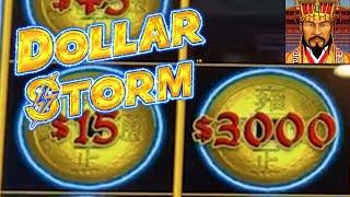 HUGE 200X ORB STRIKES MAJOR JACKPOT  Dollar Storm Emperor's Riches Pays Out Big!