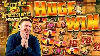 HUGE WIN on Temple of Treasure Megaways Slot - £4 Bet